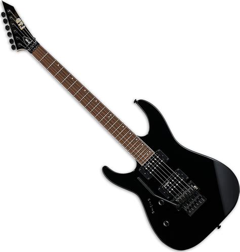 Guitare électrique Solid Body Ltd M 200 Gaucher Black Noir