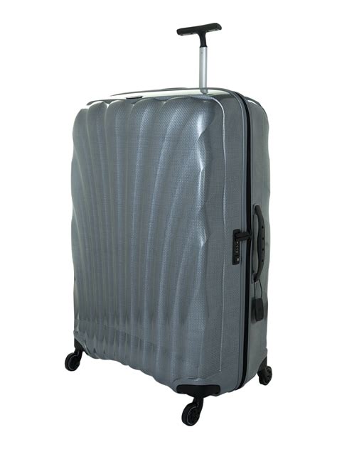 Samsonite New Cosmolite 4 Wheel Silver Extra Large Suitcase In Silver