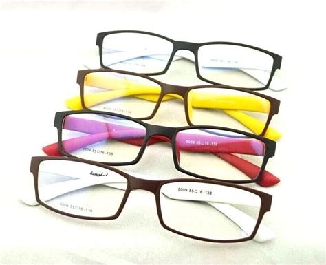 Wholesales Tr100 Optical Glasses Frame Acetate Bright Color Myopia Prescription Eyeglasses Best