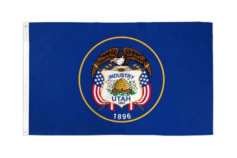 Utah 3×5 State Flag I Americas Flags