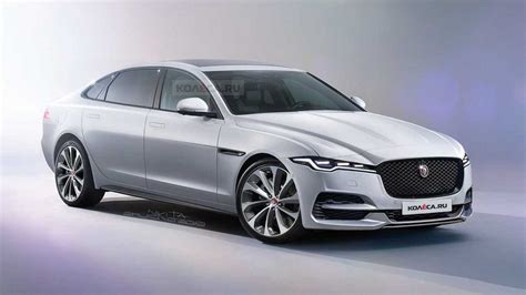 2021 Jaguar Xj Rendered With Fierce Fascia But We Expect More