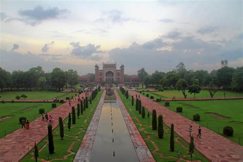 Garden At Taj Mahal Photograph By Tarun Chopra Fine Art America