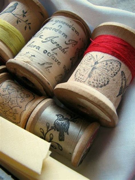 My Go Go Life 9 Awesome Vintage Thread Spool Projects Spool Crafts