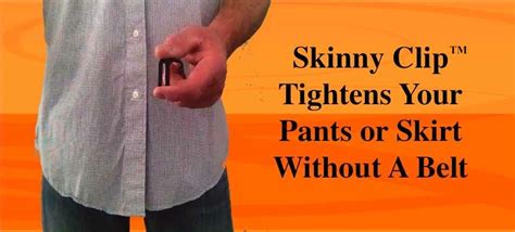 Sewing machine needle (i used a universal 90 needle; Skinny Clip® - Tighten Your Pants without a Belt