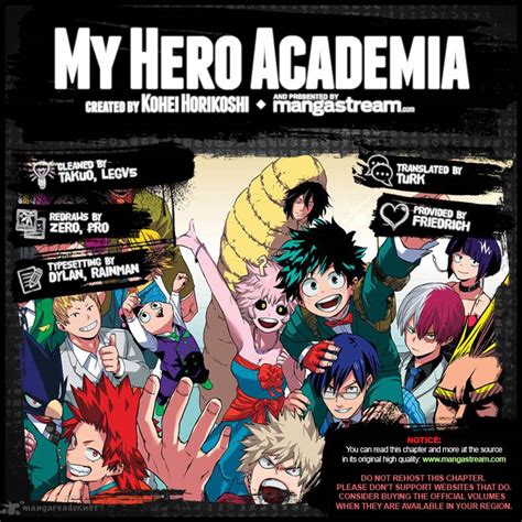 My Hero Academia Chapter 123 Invincible My Hero Academia Manga Online