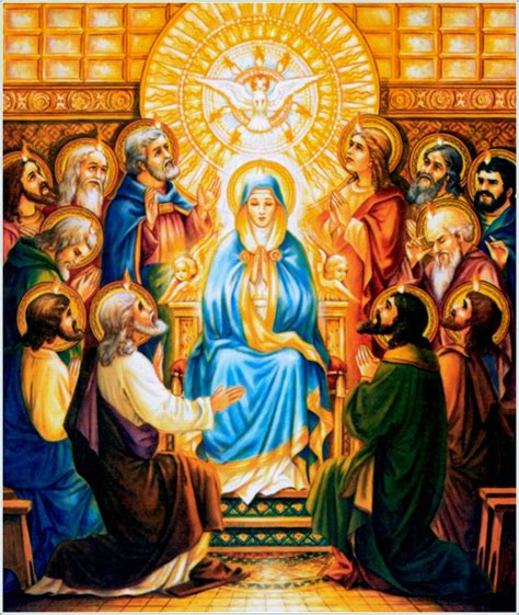 Maria e a vinda do Espírito no Pentecostes - Todo de MariaTodo de Maria