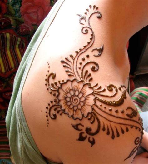 Henna Mehndi Tattoo Designs Idea For Shoulder Tattoos