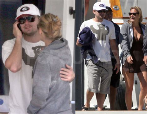 Photos Of Leonardo Dicaprio And Bar Refeali In Mexico On A Yacht