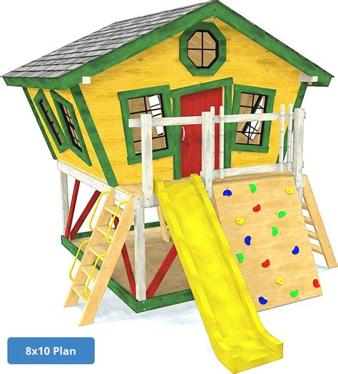 Complete Diy Playhouse Plan Collection For Kids Pauls Playhouses