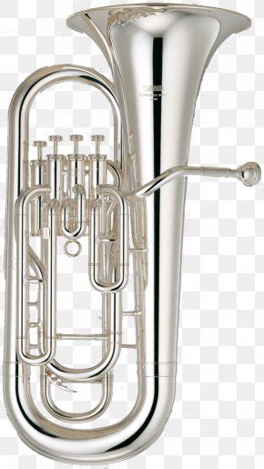 Mellophone Euphonium Baritone Horn Silhouette Sousaphone Png