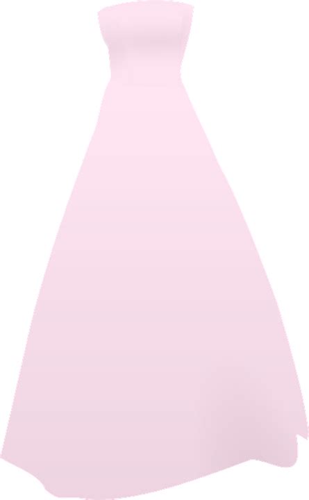 Wedding Dress Pink · Free Vector Graphic On Pixabay