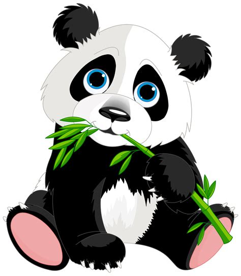 Cute Panda Cute Cartoon Panda More Clip Art Wikiclipart Riset