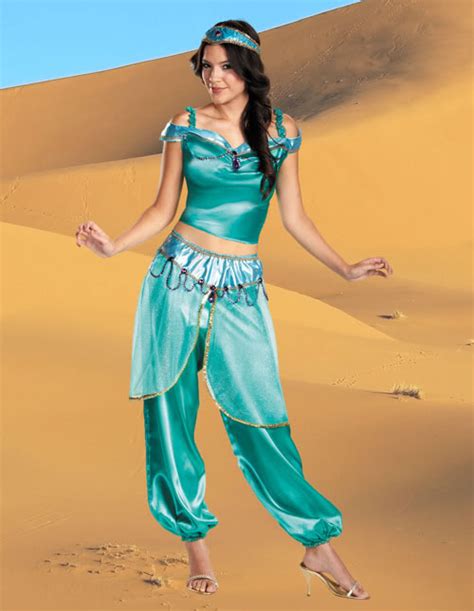 New Arrival Cartoon Jasmine Cosplay Costume Adult Halloween Party Aladdin Outfit Dancing Suit
