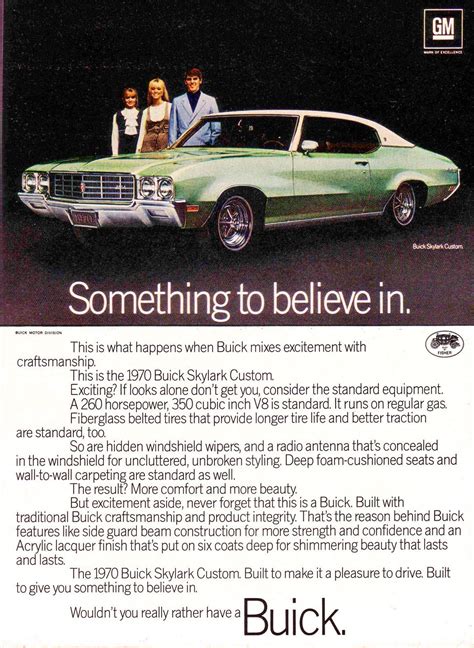 1970 Buick Automobile Advertising Buick Classic Cars Muscle