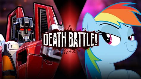 Starscream Vs Rainbow Dash Death Battle Wiki Fandom Powered By Wikia