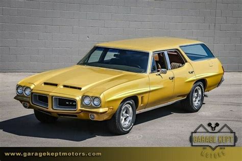 1972 Pontiac Lemans 400 Wagon Gold Station Wagon 400 V8 37432 Miles