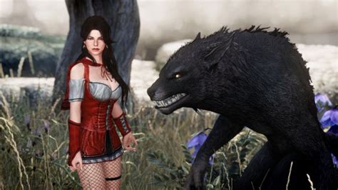 Dx Gwelda Red Riding Hood Outfit Sse Cbbe Bodyslide With Physics