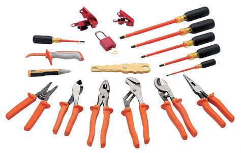 Ideal 18 Total Pcs Sae Insulated Tool Kit 10j84435 9101 Grainger