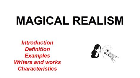 What Is Magical Realism Youtube