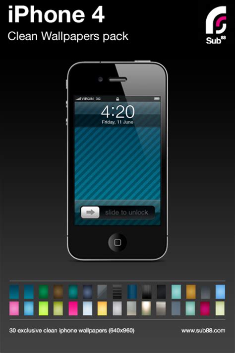 30 Iphone 4 Wallpaper Pack By Sub88 On Deviantart
