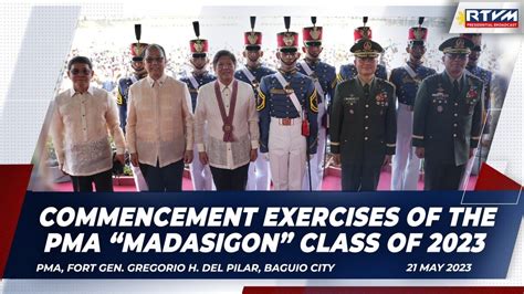 Commencement Exercises Of The Philippine Military Academy ‘madasigon