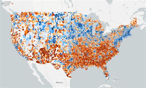 2017 Dci Map National Zip Code Map Economic Innovation Group