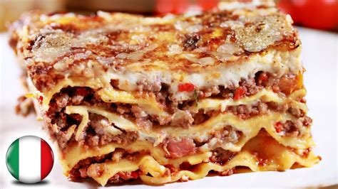 Authentic Italian Lasagna Recipe Famous Italian Food