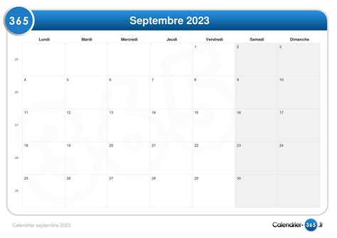 Calendrier Septembre 2023 À Aout 2023 Get Calendrier 2023 Update