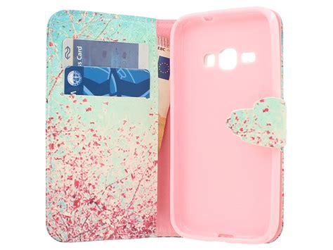 Blossom Bookcase Samsung Galaxy J1 2016 Hoesje