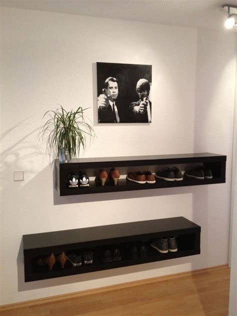 H steel ventilated wardrobe wall mounted. DIY Ways Of Building Storage For Your Shoes