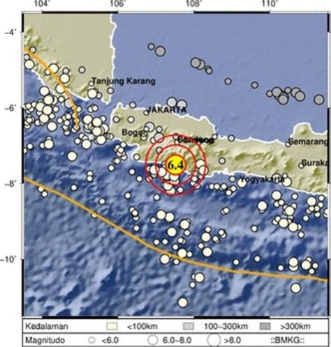 9 Kali Guncang Indonesia Ini Ringkasan Data Gempa Yang Terjadi Pada