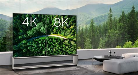 Difference Between 4k And 8k Tv