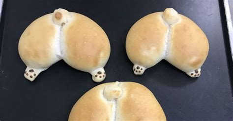 This Japanese Bakery Makes Adorable Corgi Butt Shaped Bread Buns