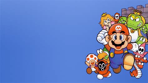 Super Mario Characters Illustration Club Nintendo Super Mario