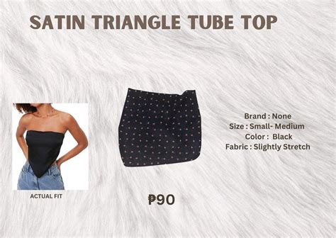 Triangle Crop Top On Carousell