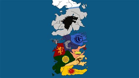 Map Of Westeros Families Maps Of The World
