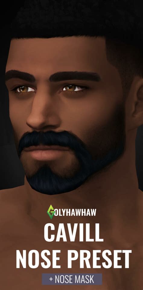 Sims 4 Cavill Nose Preset Nose Overlay The Sims Game