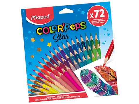 Maped Colour Pencils 72 Colors الوان خشبيه مابد 72 لون Maktaba