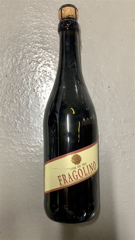 Contri Fragolino Rosso Terre Del Sole L Investi N Alkohol Na