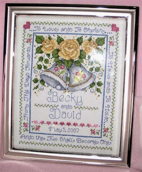 Create A Wedding Sampler Cross Stitch Patterns Free Wedding Collage