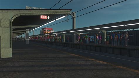 Nycelevated Stacked Train Station Cities Skylines Mod Download