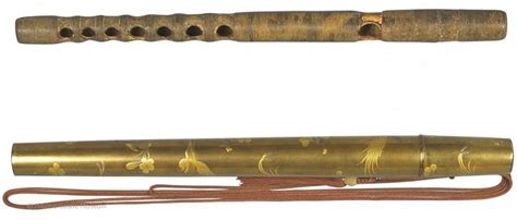 Gagaku Instrument Hichiriki Named Katyomaru Hikone Castle Museum