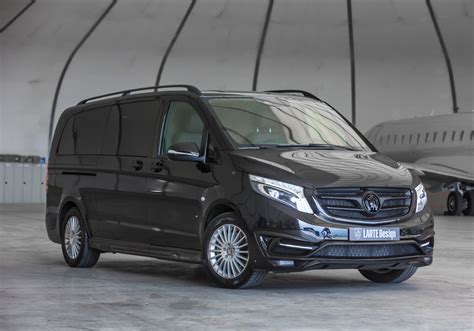 Larte Design Presents Its Black Crystal Mercedes Benz V Class