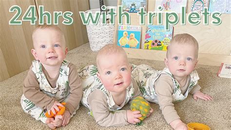 24hrs with triplets 1st birthday preparations ditl youtube