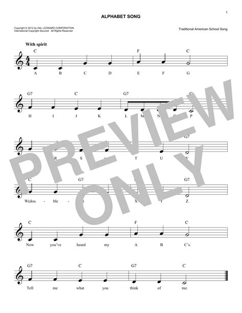 (u) made my life complete (v) means you're very sweet w, x, y, z it's fun to wander through the alphabet with you to tell (us what?) skidamarink. Traditional - Alphabet Song sheet music