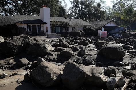 Mudslide Fears Prompt Mandatory Evacuations For Montecito Other Burn