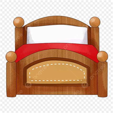Queen Bed Clipart Hd Png Brown Queen Bed Wooden Bed Boutique Furniture