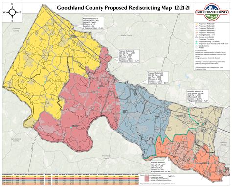 Goochland County Reveals Its Proposed Redistricting Map Wric Abc 8news