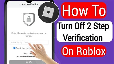 How To Turn Off 2 Step Verification On Roblox 2023 Turn Off Two