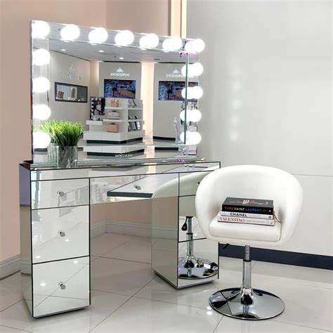 The Abby Premium Mirrored Vanity Table Is Back By Popular Demand Dont